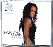 Samantha Mumba - I'm Right Here CD 1